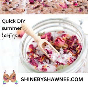 Rose Pedal Foot Soak